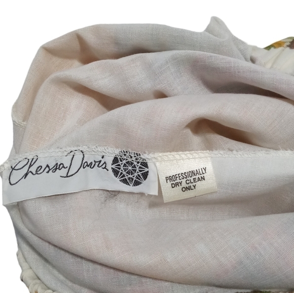 Chessa Davis Polkadot Patchwork Floral Elastic Waist Granny Prairie Skirt - Picture 9 of 9